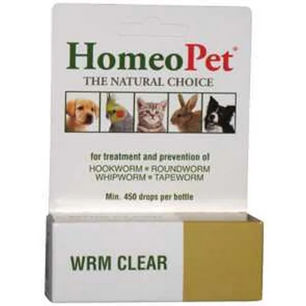 15 mL Homeopet Worm Clear - Supplements